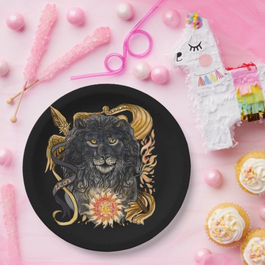 Leo~zodiac Pappteller (Party)