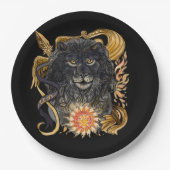 Leo~zodiac Pappteller (Vorderseite)