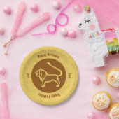 Leo Zodiac Pappteller (Party)