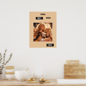 Leo Zodiac Poster Personalized Astrology Gift (Küche)