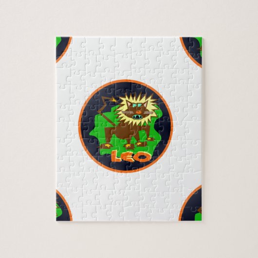 Leo zodiac puzzle (Vertikal)