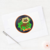 Leo zodiac rechteckiger aufkleber (Umschlag)