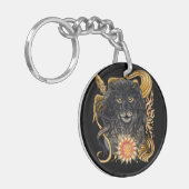 Leo Zodiac Schlüsselanhänger (Vorderseite links)