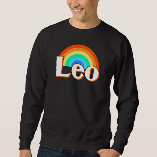 Leo Zodiac Sign 4 Sweatshirt (Vorderseite)