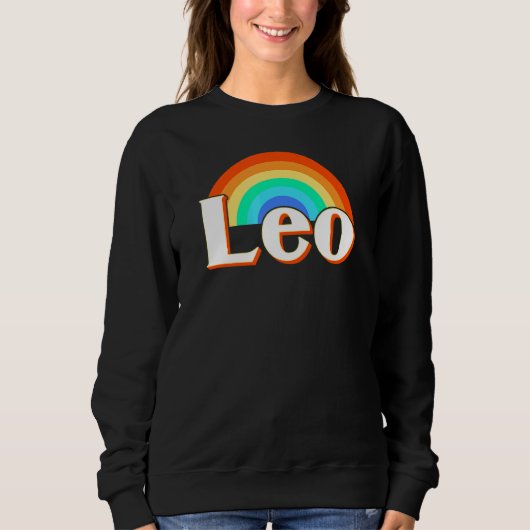 Leo Zodiac Sign 4 Sweatshirt (Vorderseite)
