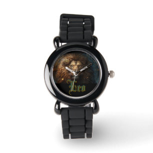 Leo Zodiac Sign Armbanduhr