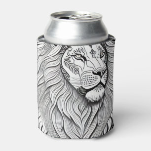 Leo Zodiac Sign - Astrologische Lion Dosenkühler