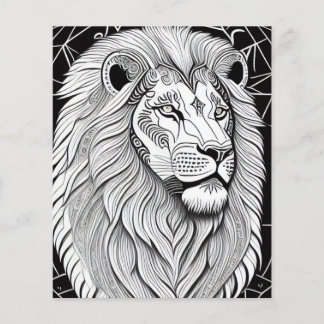 Leo Zodiac Sign - Astrologische Lion Flyer