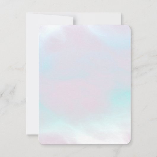 Leo Zodiac Sign auf Pastels Nacre Style Print (Rückseite)