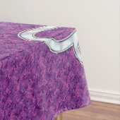 Leo Zodiac Sign auf Pink Fuchsia Digital Camouflag Tischdecke (Beispiel)