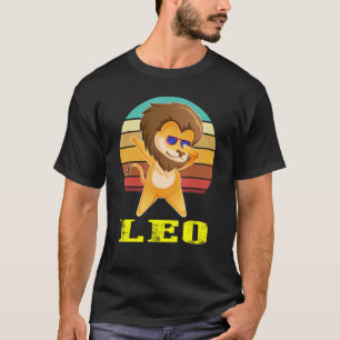 Leo Zodiac Sign August Lion Gifts T-Shirt