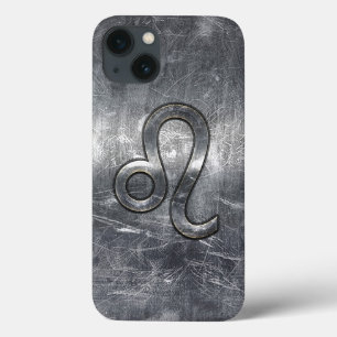 Leo Zodiac Sign in Industrial Style Case-Mate iPhone Hülle