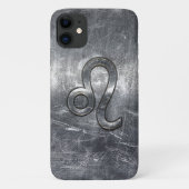 Leo Zodiac Sign in Industrial Style Case-Mate iPhone Hülle (Rückseite)