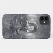 Leo Zodiac Sign in Industrial Style Case-Mate iPhone Hülle (Rückseite (Horizontal))