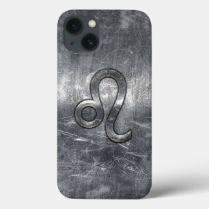 Leo Zodiac Sign in Industrial Style Case-Mate iPhone Hülle