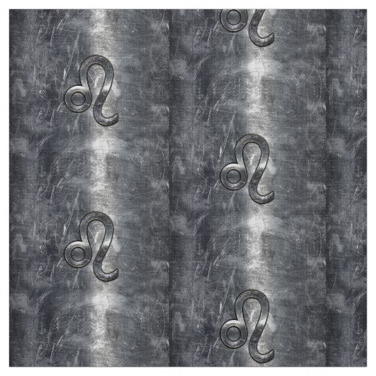 Leo Zodiac Sign in Industrial Style Stoff (Muster)