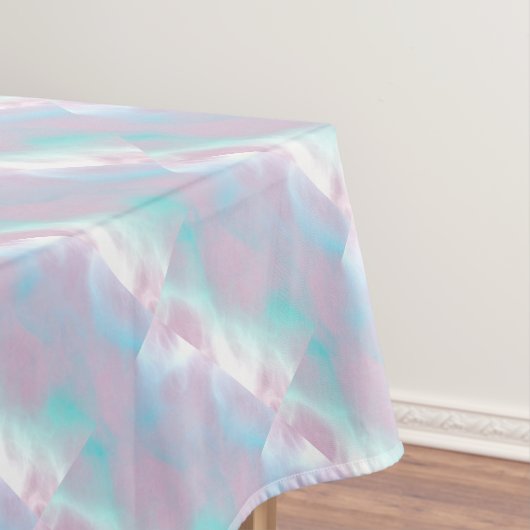 Leo Zodiac Sign in Mother Pearl Style Print Tischdecke (Beispiel)