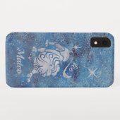 Leo Zodiac Sign iPhone XR Fall Case-Mate iPhone Hülle (Rückseite (Horizontal))