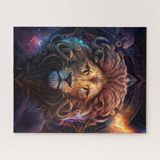 Leo Zodiac Sign Jigsaw Puzzle (Horizontal)