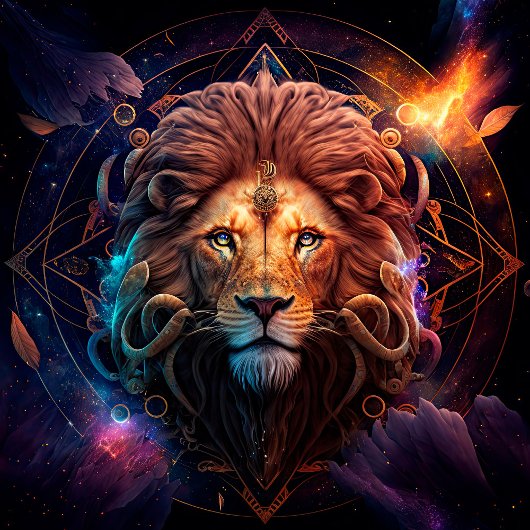 Leo Zodiac Sign Jigsaw Puzzle