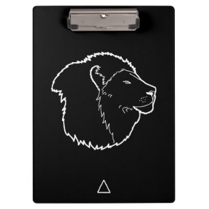 Leo Zodiac Sign - Klemmbrett