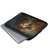 Leo Zodiac Sign Laptopschutzhülle (Vorne Knopf)