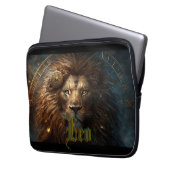 Leo Zodiac Sign Laptopschutzhülle (Vorderseite Links)