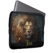 Leo Zodiac Sign Laptopschutzhülle (Vorne Rechts)