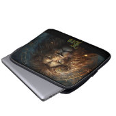 Leo Zodiac Sign Laptopschutzhülle (Vorne Knopf)