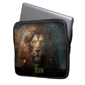 Leo Zodiac Sign Laptopschutzhülle (Vorderseite Links)