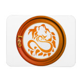 Leo Zodiac Sign Magnet (Horizontal)