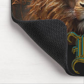 Leo Zodiac Sign Mousepad (Ecke)