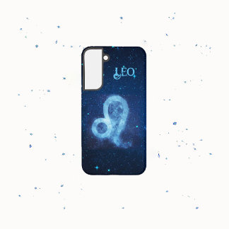 Leo Zodiac Sign Phone Case Samsung Galaxy Hülle
