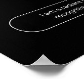 Leo Zodiac Sign Poster (Ecke)