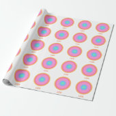 Leo Zodiac Sign Stylish Gradient Geschenkpapier (Ungerollt)