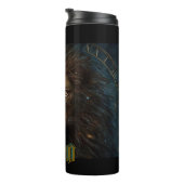 Leo Zodiac Sign Thermosbecher (Nach rechts gedreht)