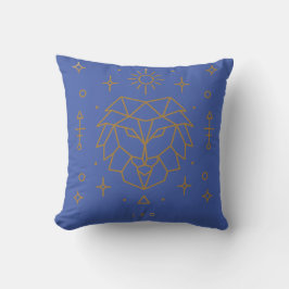 Leo Zodiac Sign Throw Kissen