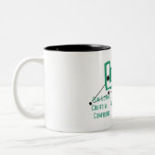 Leo Zodiac Sign Tracks Tasse (Links)