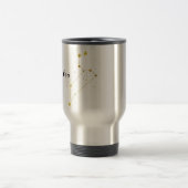 Leo Zodiac Sign Travel Coffee Mug Reisebecher (Mittel)
