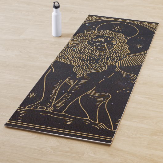 Leo Zodiac Sign Yoga Mat Yogamatte (Beispiel)