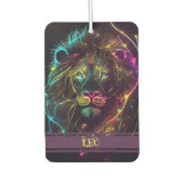 Leo Zodiac Signs Celestial Air Freshener Autolufterfrischer (Vorderseite)