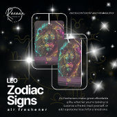 Leo Zodiac Signs Celestial Air Freshener Autolufterfrischer