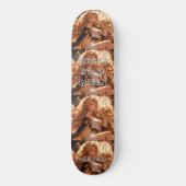 Leo Zodiac Skateboard Personalized Astrology Gift (Vorderseite)