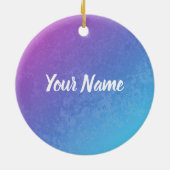 Leo Zodiac Star Sign Horoskop Constellation Keramik Ornament (Hinten)