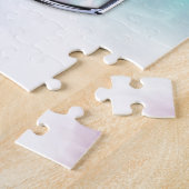 Leo Zodiac Symbol auf Pastels Nacre Stil drucken Puzzle (Seite)