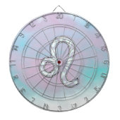 Leo Zodiac Symbol Dartscheibe (vorne)