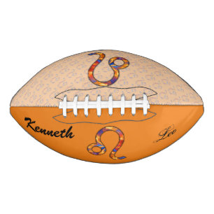 Leo Zodiac Symbol Element von Kenneth Yoncich Football