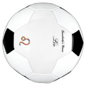 Leo Zodiac Symbol Element von Kenneth Yoncich Fußball (Gedreht)