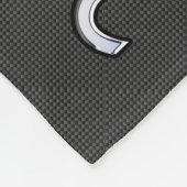 Leo Zodiac Symbol Fleecedecke (Ecke)