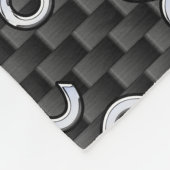 Leo Zodiac Symbol Fleecedecke (Ecke)